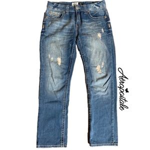 Aero Distressed Boyfriend Jeans